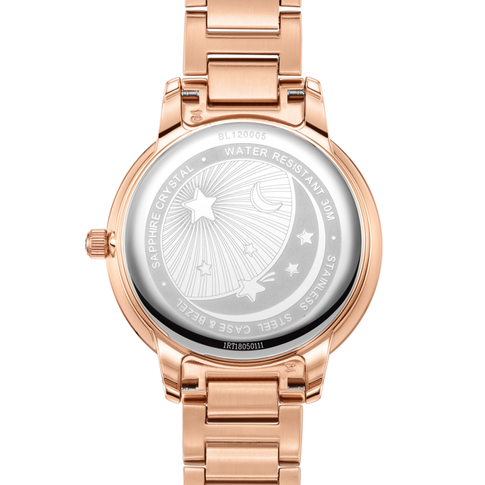 Beijing Star River Rose Gold Quartz Watch 32.5mm
