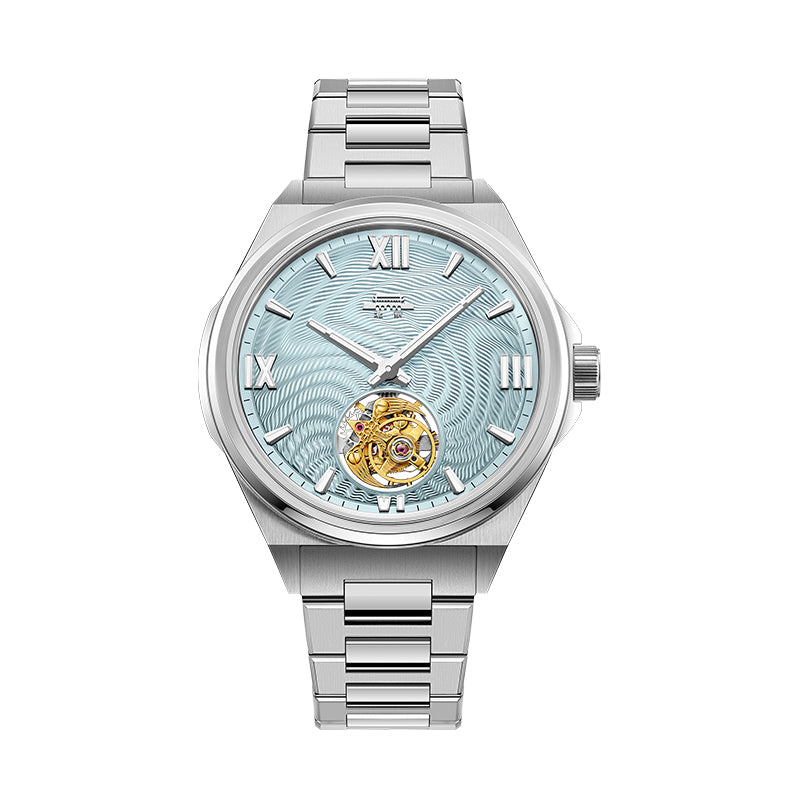Beijing Watches Bladelegant Series Flow of Fortune Hand-Made Guilloché Tourbillon Watch 42mm [Limited Edition]
