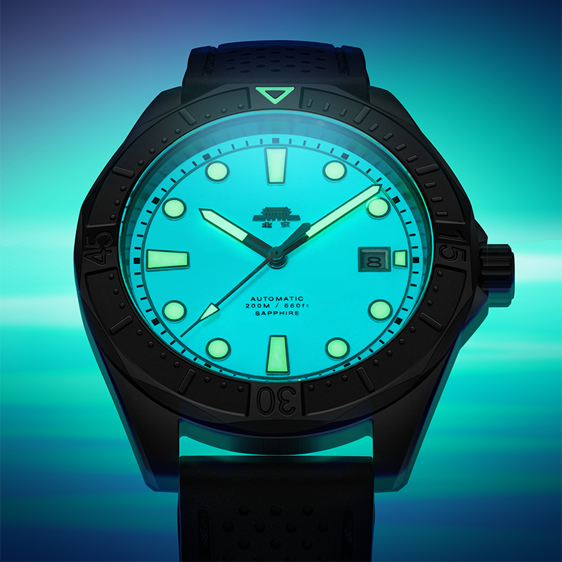 Beijing Voyager Series Hardcore Full-Lume Diver Watch 42mm