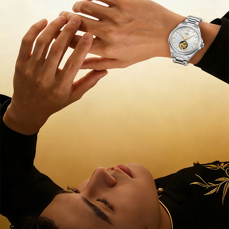 Beijing Bladelegant Series Flow of Fortune Hand-Made Guilloché Tourbillon Watch 42mm [Limited Edition]