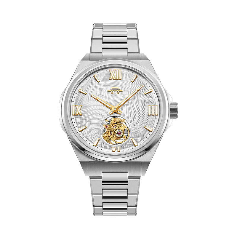 Beijing Bladelegant Series Flow of Fortune Hand-Made Guilloché Tourbillon Watch 42mm [Limited Edition]