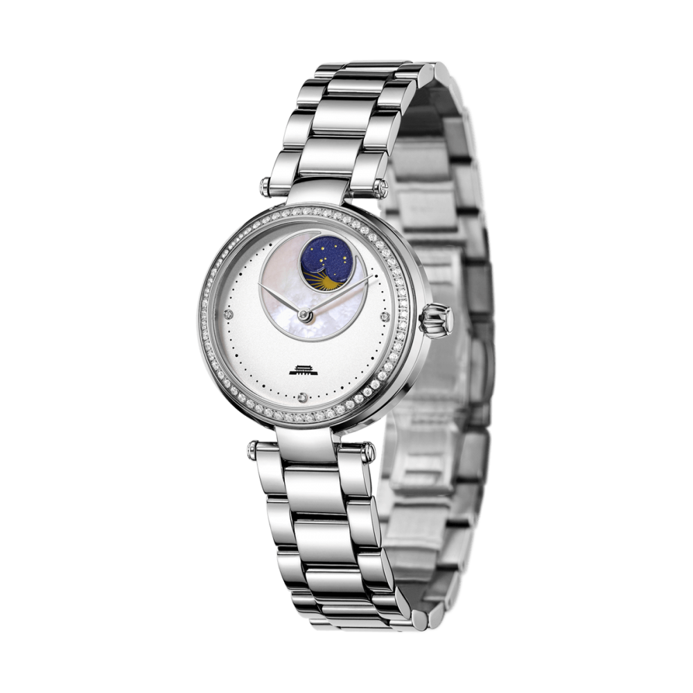 Beijing Sun and Moon Display Automatic Watch 32.5mm