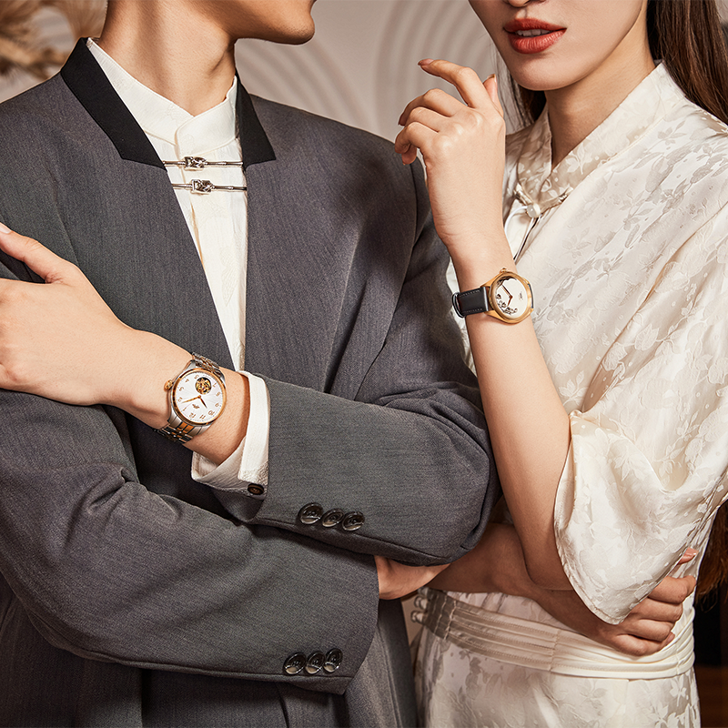 Beijing Bladelegant Series Refined Tourbillon Watch 41mm