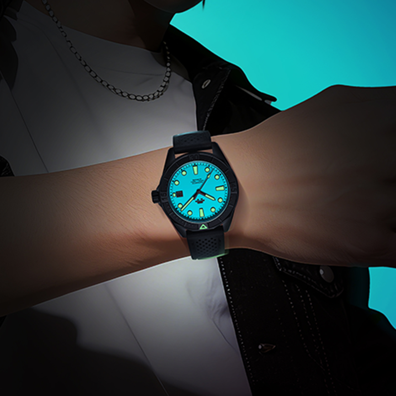 Beijing Voyager Series Hardcore Full-Lume Diver Watch 42mm