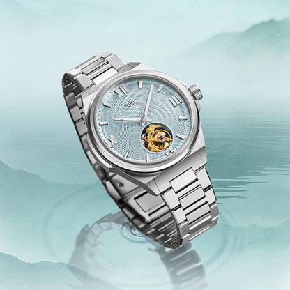 Beijing Bladelegant Series Flow of Fortune Hand-Made Guilloché Tourbillon Watch 42mm [Limited Edition]