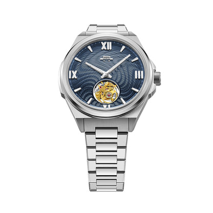 Beijing Bladelegant Series Flow of Fortune Hand-Made Guilloché Tourbillon Watch 42mm [Limited Edition]