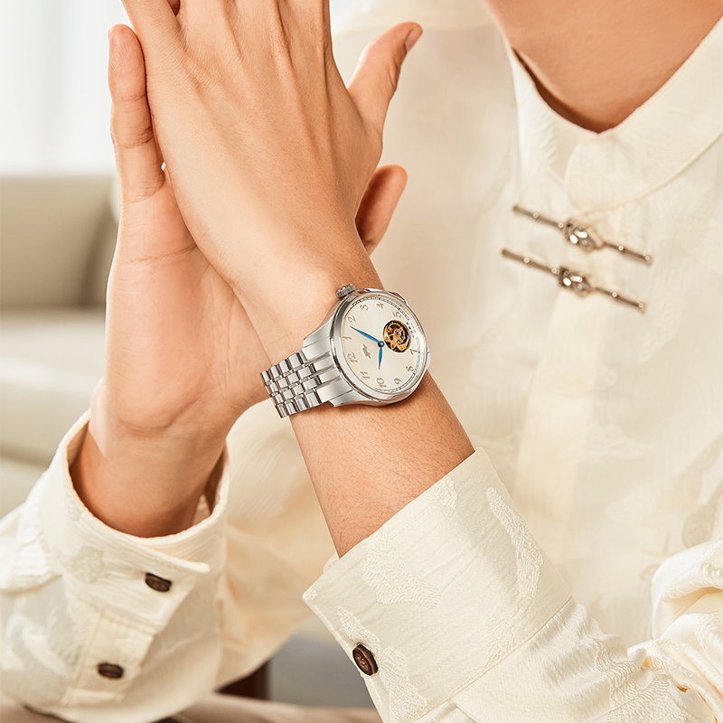 Beijing Bladelegant Series Refined Tourbillon Watch 41mm