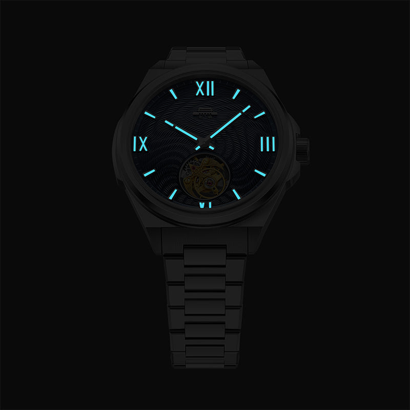 Beijing Bladelegant Series Flow of Fortune Hand-Made Guilloché Tourbillon Watch 42mm [Limited Edition]