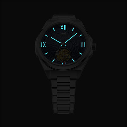 Beijing Bladelegant Series Flow of Fortune Hand-Made Guilloché Tourbillon Watch 42mm [Limited Edition]