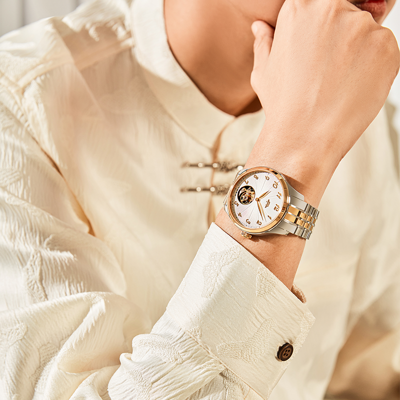 Beijing Bladelegant Series Refined Tourbillon Watch 41mm