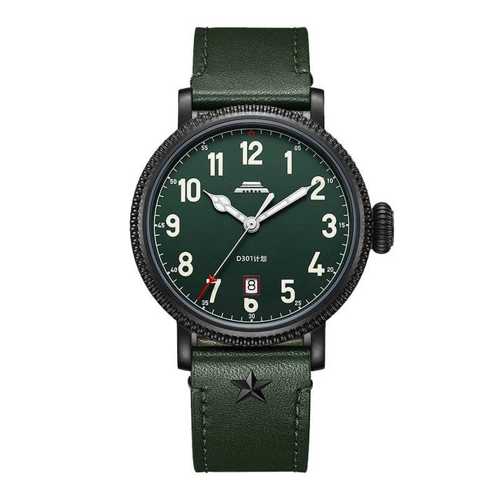 Beijing D301 Reissue Luminous Military Watch 41mm