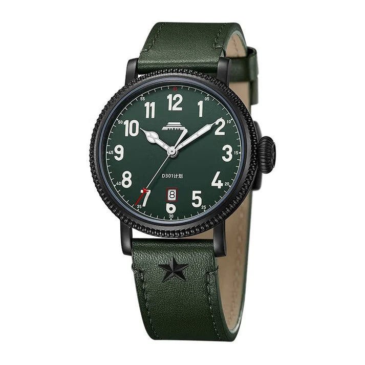 Beijing D301 Reissue Luminous Military Watch 41mm