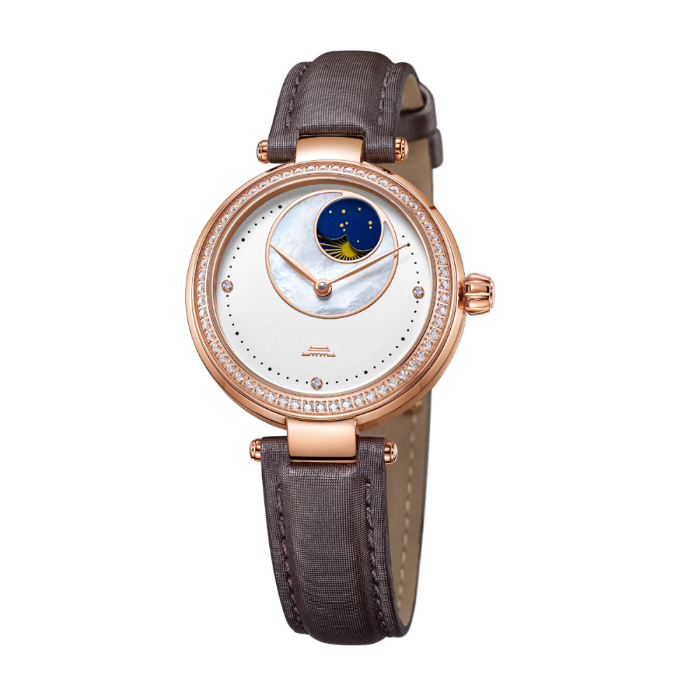 Beijing Sun and Moon Display Automatic Watch 32.5mm