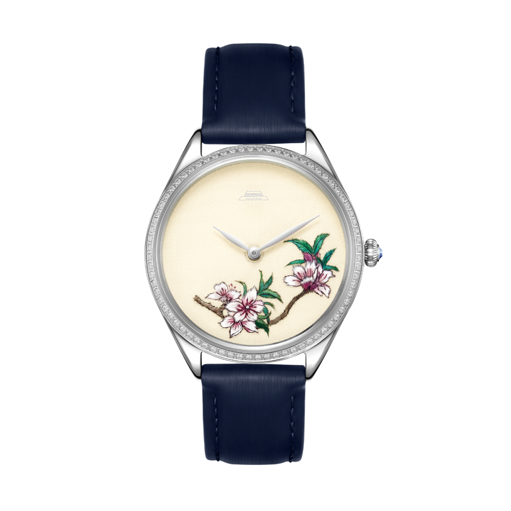 Beijing Watches Suzhou Embroidery Peach Blossom Watch 38mm