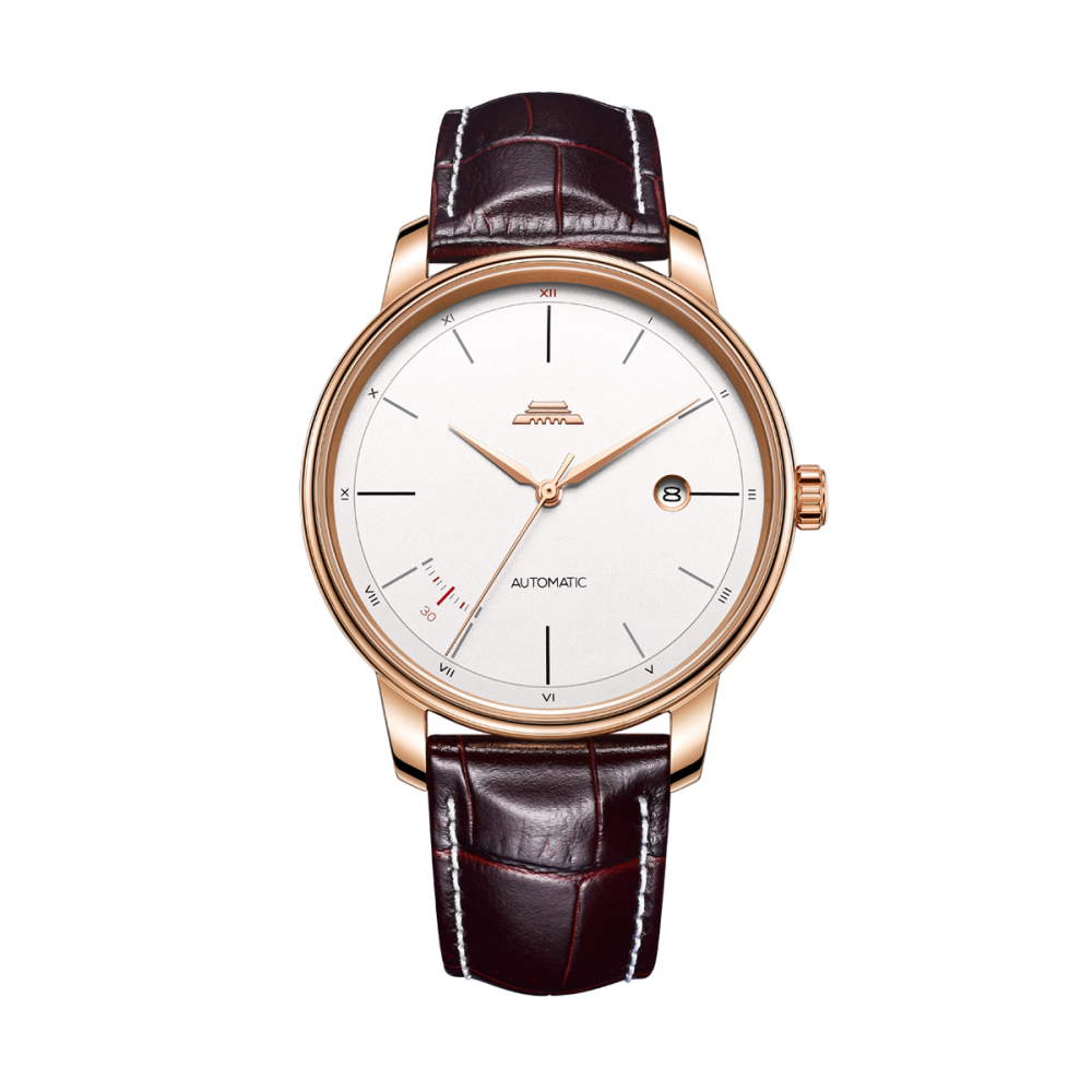 Beijing Watches Architectural Series GMT+8 Timezone Watch 41mm