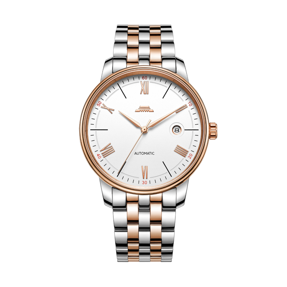 Beijing Watches the Great Wall Rose Gold Plated Case Watch 41mm