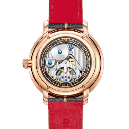 Beijing Mortise and Tenon Structure Tourbillon Watch 44mm