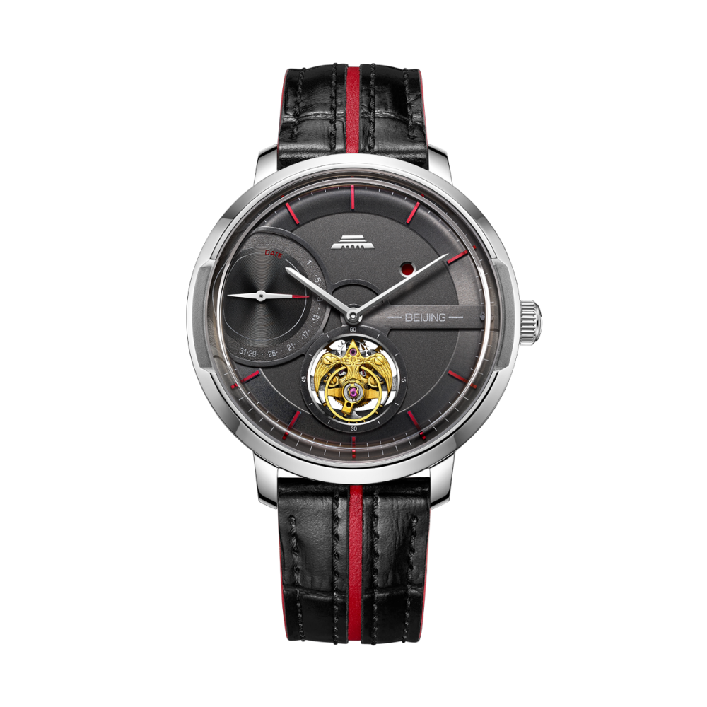 Beijing Watches Mortise and Tenon Structure Tourbillon Watch 44mm