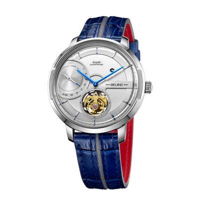 Beijing Mortise and Tenon Structure Tourbillon Watch 44mm