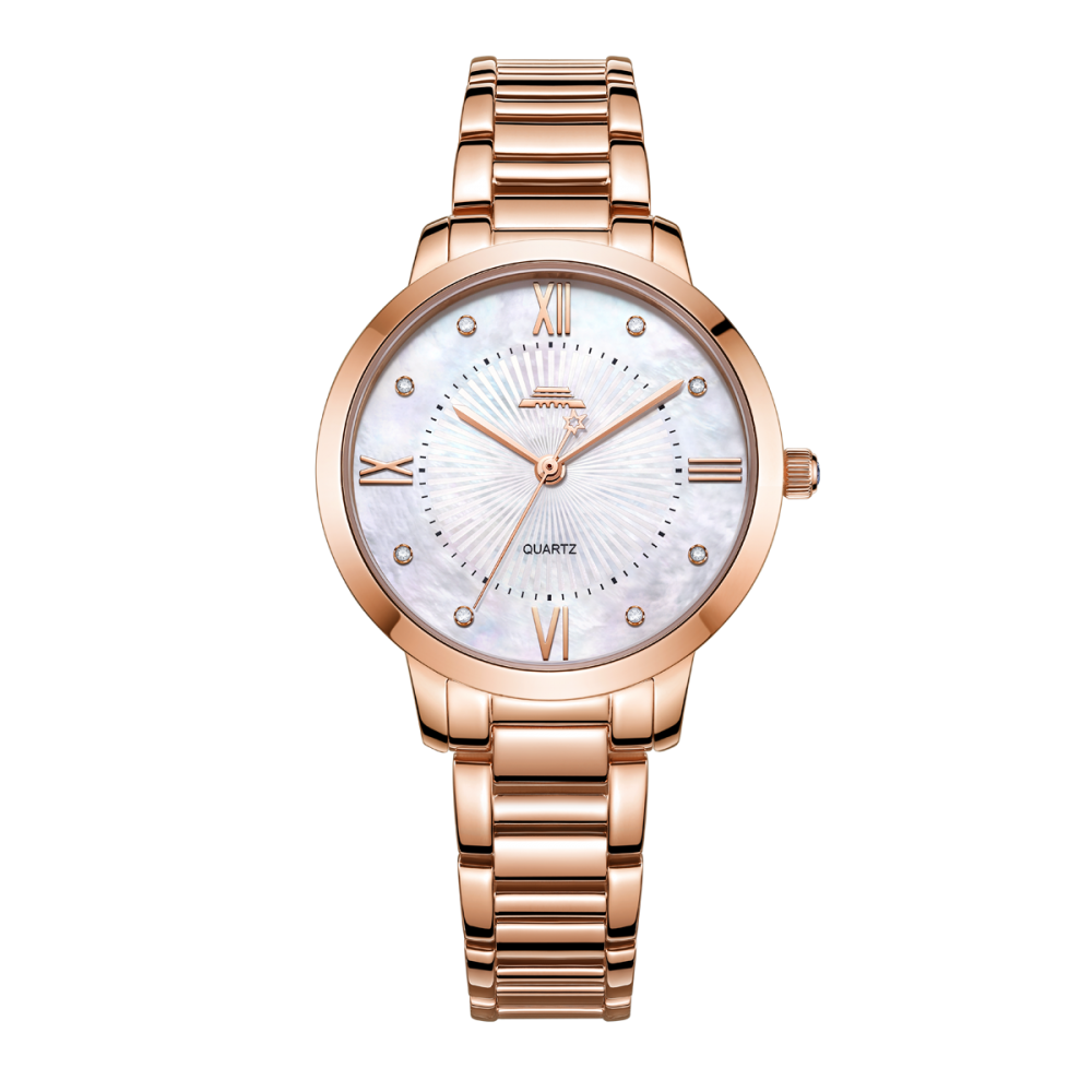 Beijing Watches Star River Rose Gold Quartz Watch 32.5mm