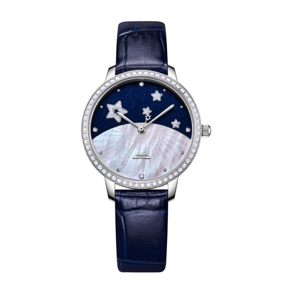 Beijing Watches Star River Enamel Dial Quartz Watch 32mm