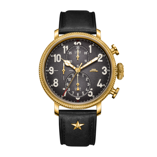 北京 D301 青銅軍用計時腕錶 45 毫米