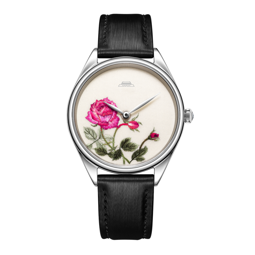Beijing Suzhou Embroidery Rose Watch 38mm