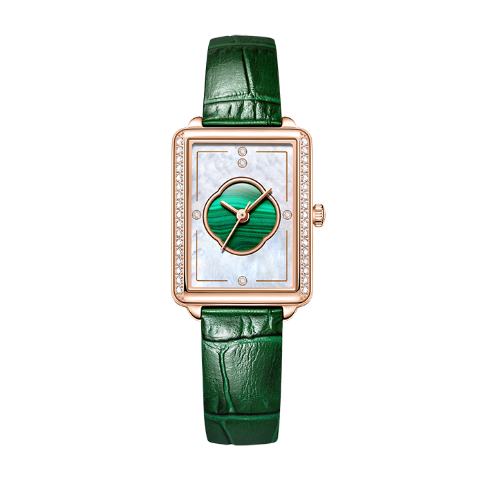 Beijing Watches Chinese Courtyard Pattern Rectangular Quartz Watch
