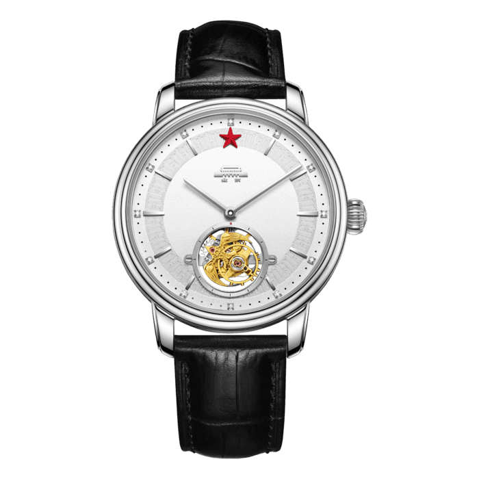 Beijing Watches Red Five-Star Tourbillon Watch 42mm
