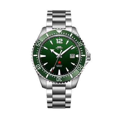 Beijing Zheng He's Treasure Ship Watch Gradient Green